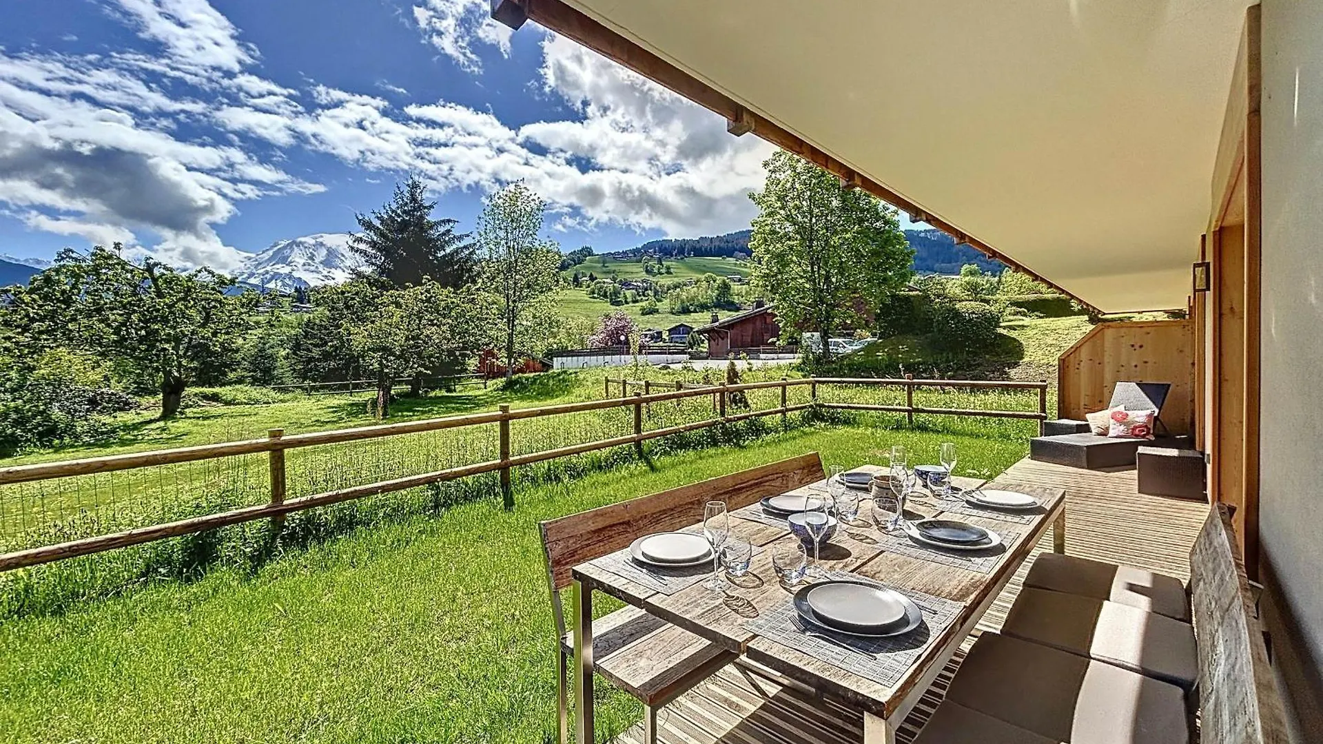 Appartement Neuf 3 Chambres A Combloux, Vue Mont Blanc, Jardin, Parking, Wifi - Fr-1-560-143 0*, Combloux